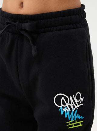 Pantaloni tuta stampe graffiti