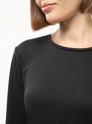 Vestito girocollo con cintura