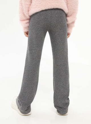 Glitzernde ausgestellte Leggings