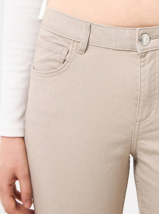 Pantaloni push up tinta unita