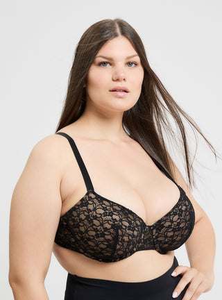 Reggiseno balconcino in pizzo