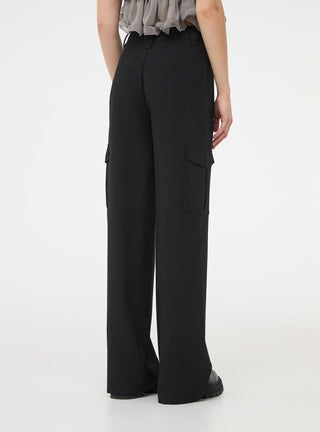 Pantaloni cargo tinta unita