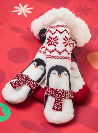 Calze imbottite natalizie