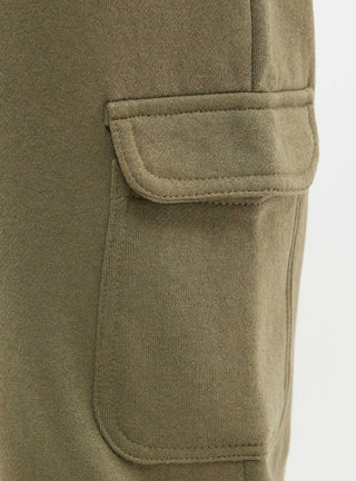 Pantaloni tuta cargo a vita alta