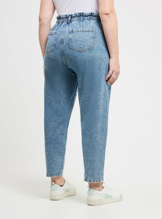 Jeans paperbag Curvy