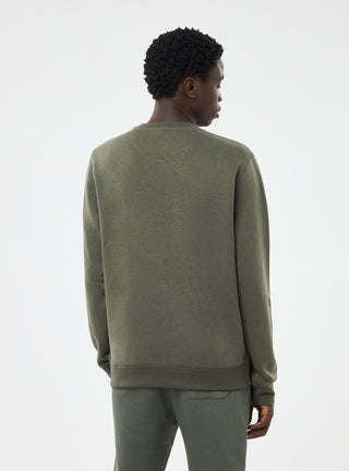 Felpa senza cappuccio tinta unita