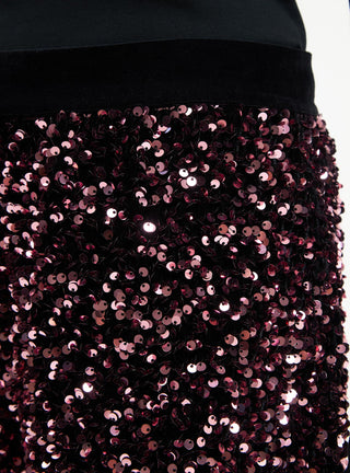 Shorts con paillettes