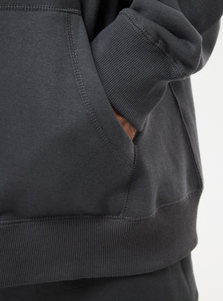 Felpa con cappuccio tinta unita